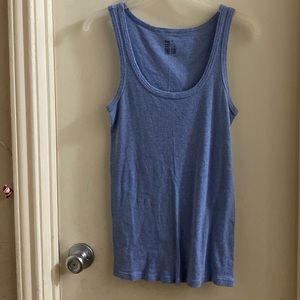 Gap blue tank top medium